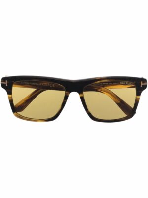 TOM FORD Eyewear tortoiseshell square-frame sunglasses