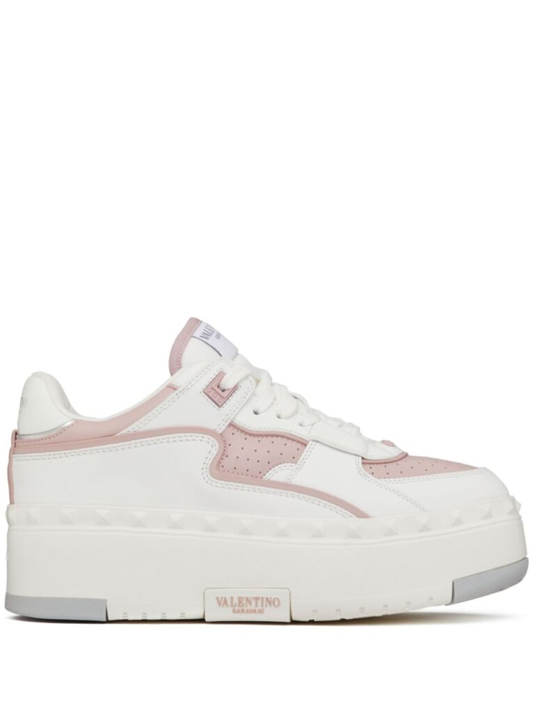 Valentino Garavani Freedots XL low-top leather sneakers