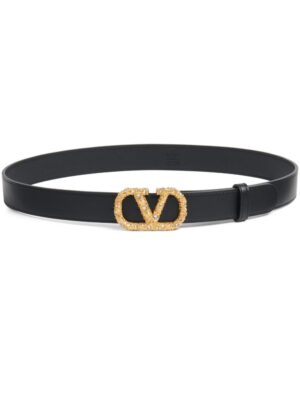 Valentino Garavani 30mm VLogo Signature leather belt