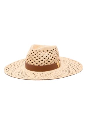 Valentino Garavani VLogo straw hat