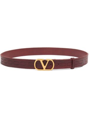 Valentino Garavani 30mm VLogo Signature leather belt