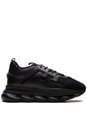 Versace Chain Reaction “Triple Black” sneakers