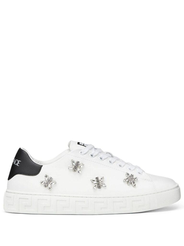 Versace Crystal Greca sneakers