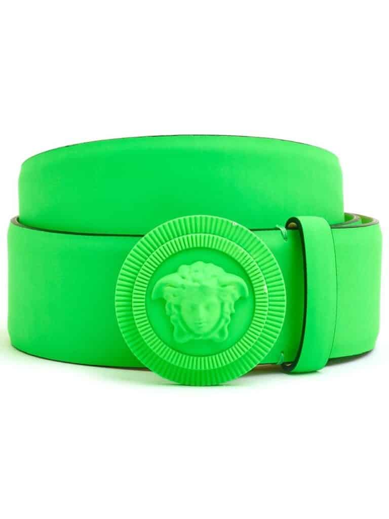 Versace Medusa-buckle fastening belt