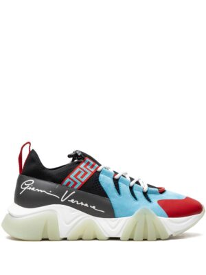 Versace Squalo “Light Blue/Red” sneakers