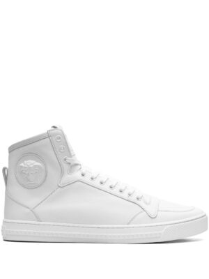 Versace high-top leather “White” sneakers