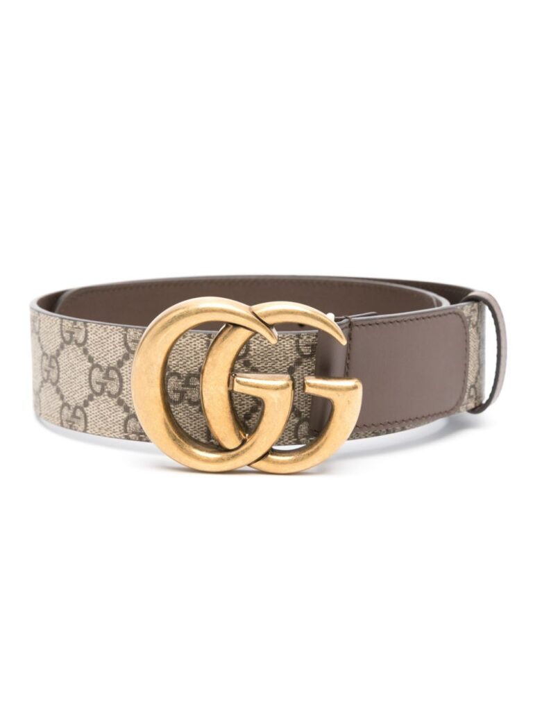 Gucci double G buckle belt