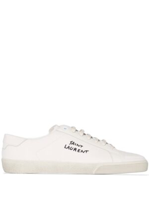 Saint Laurent logo-print low-top sneakers