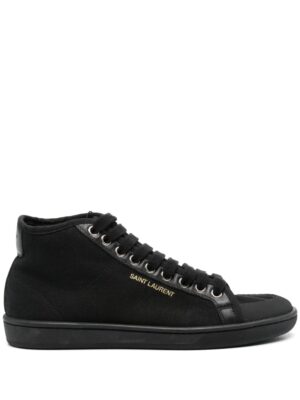 Saint Laurent logo-stamp sneakers