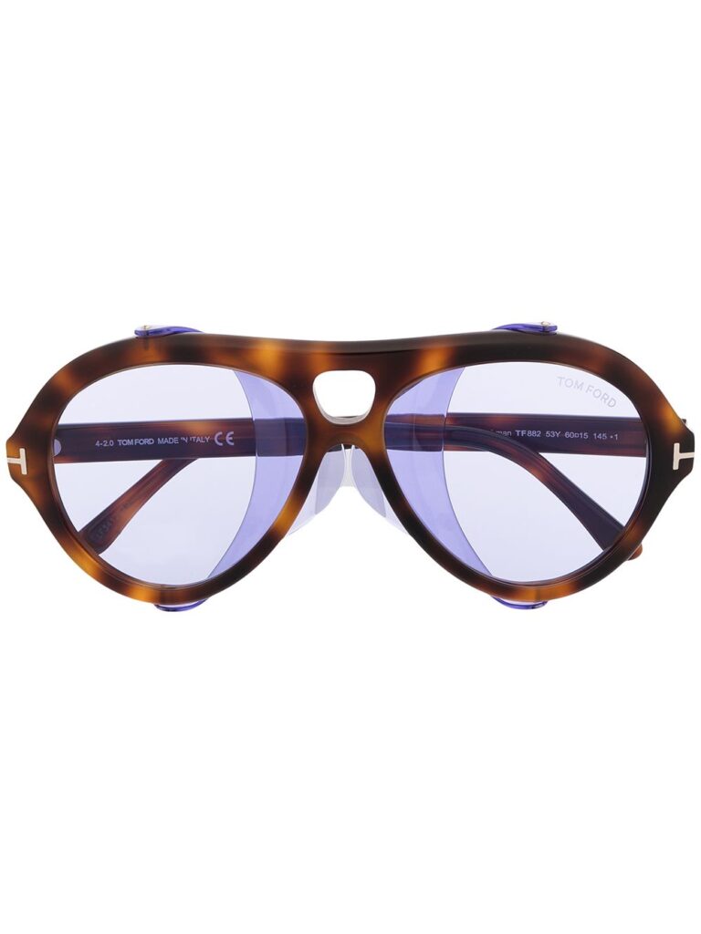 TOM FORD Eyewear FT0882 Neughman pilot-frame sunglasses