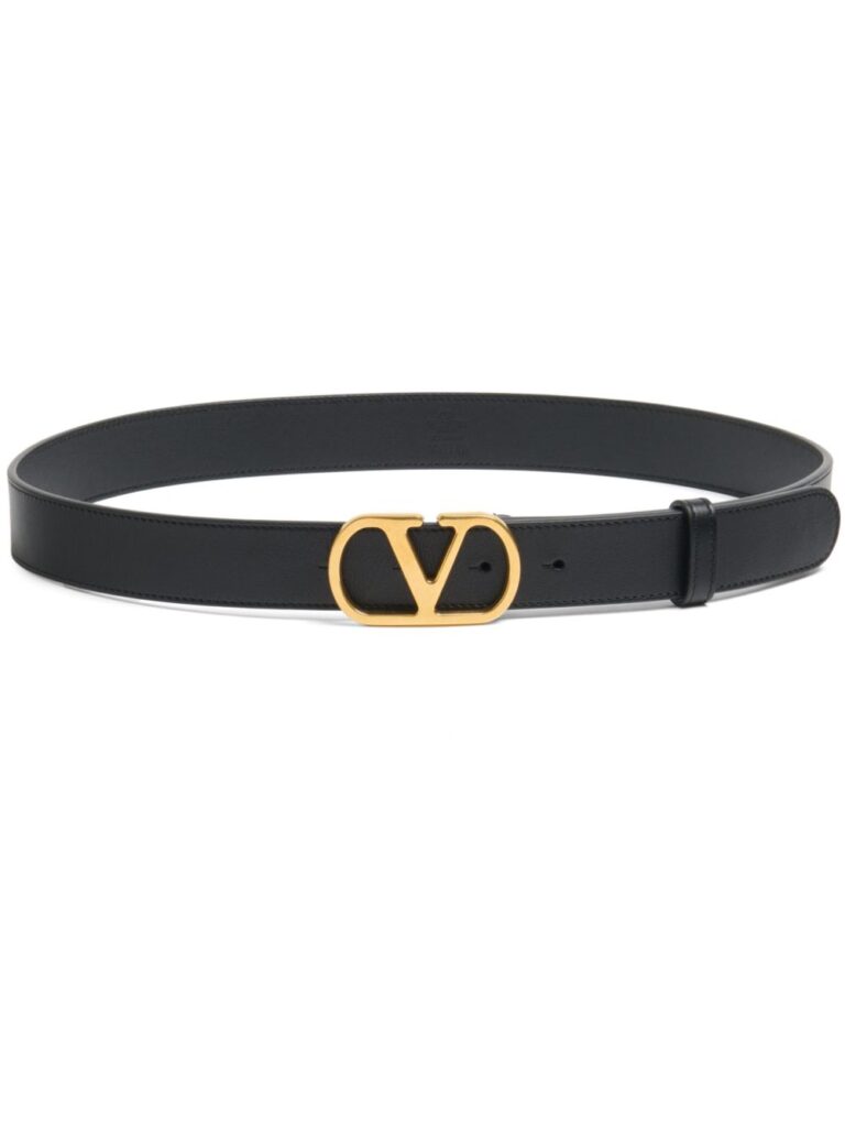 Valentino Garavani 30mm VLogo Signature leather belt