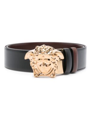 Versace La Medusa leather belt